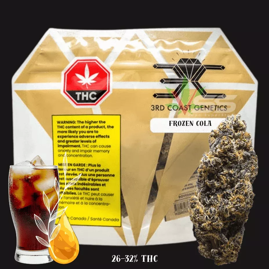 3rd Coast Genetics Frozen Cola Indica Flower - 14g