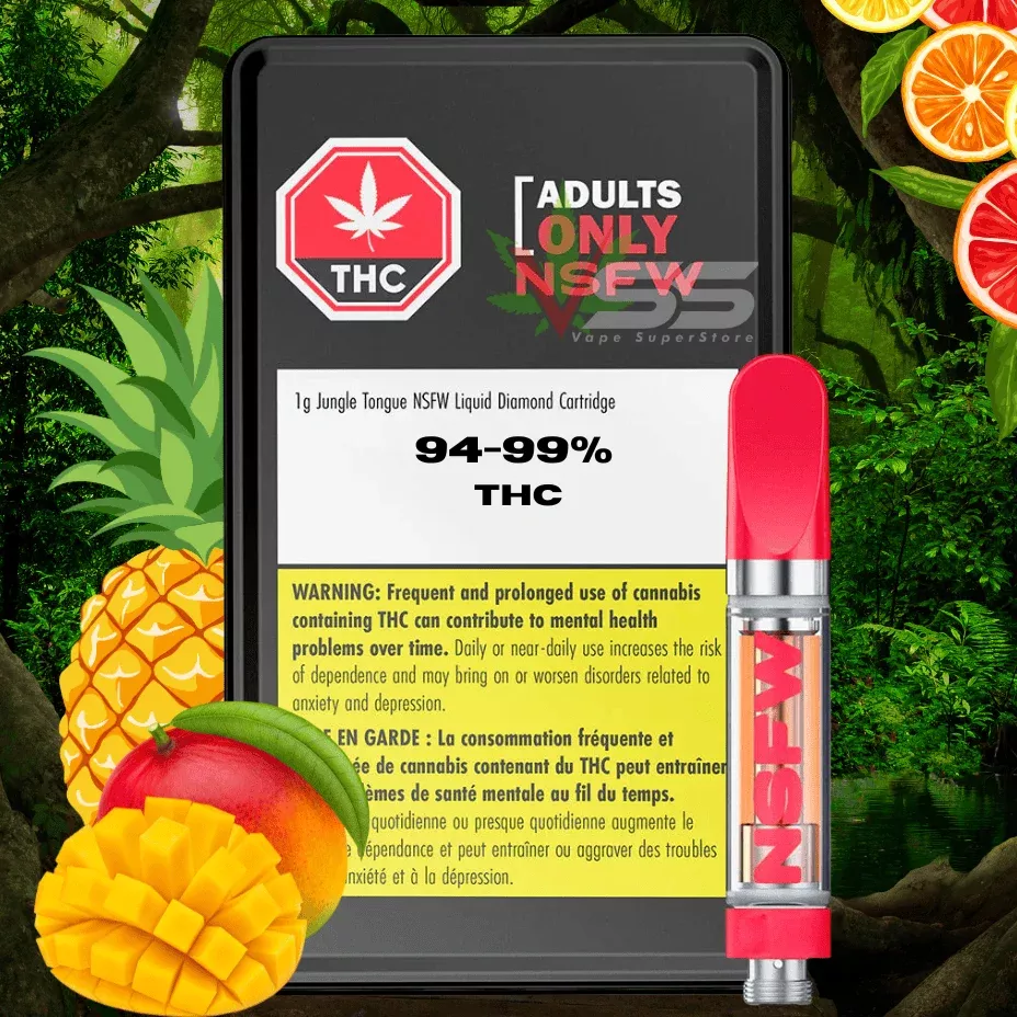 Adults Only - Jungle Tongue NSFW Liquid Diamond Cartridge - 1g
